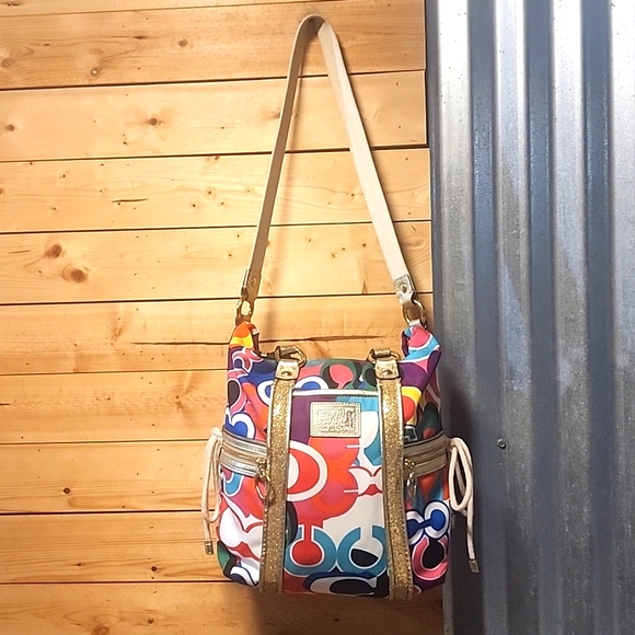 Coach Poppy Spotlight Purse Bag - Picture 1 of 14